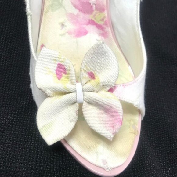 Auc Dior Monogram Vintage Diorissimo Pink Slingback/Sandals IT 36,5 US 6,5 - Picture 8 of 15